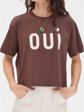 Clare V Oui Tshirt NWT size M